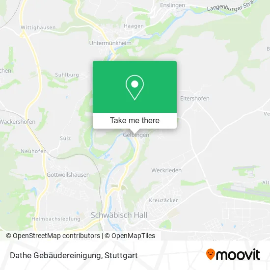 Карта Dathe Gebäudereinigung