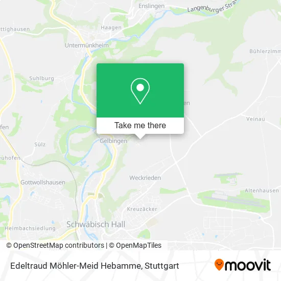 Карта Edeltraud Möhler-Meid Hebamme