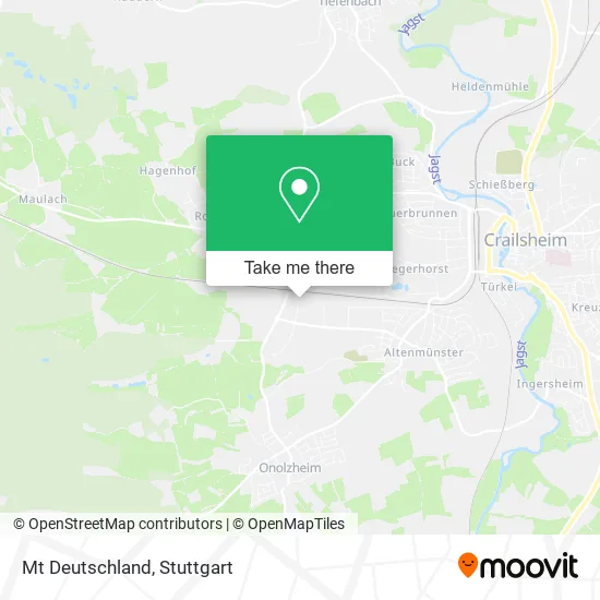 Карта Mt Deutschland