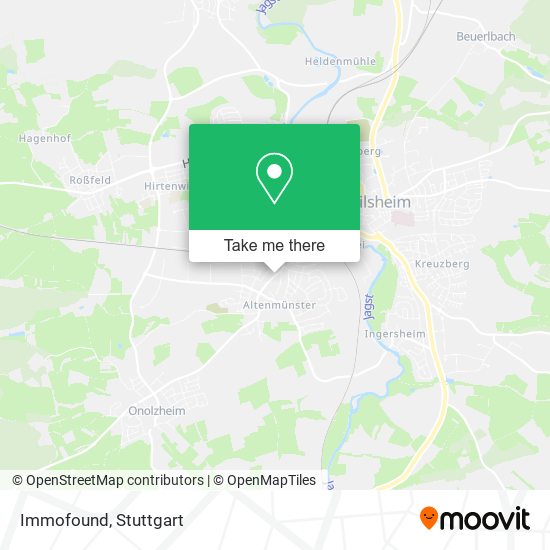 Карта Immofound