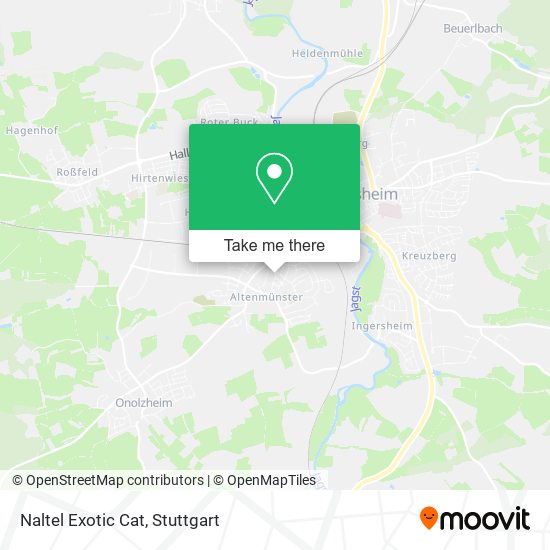 Naltel Exotic Cat map