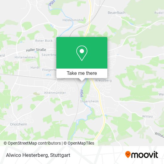 Карта Alwico Hesterberg