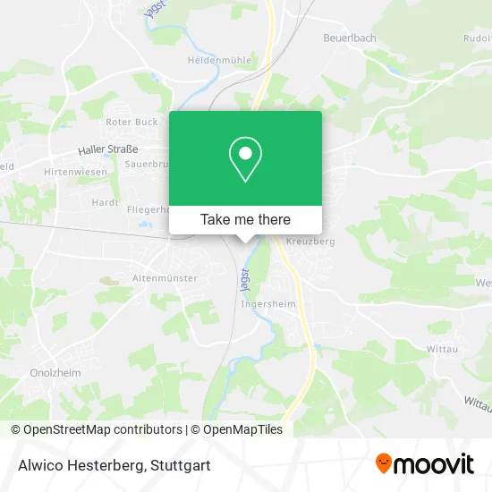 Карта Alwico Hesterberg