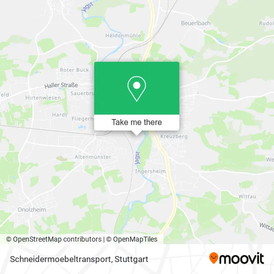 Карта Schneidermoebeltransport