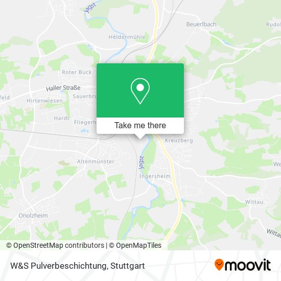 Карта W&S Pulverbeschichtung