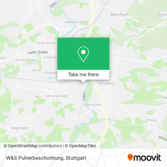 Карта W&S Pulverbeschichtung