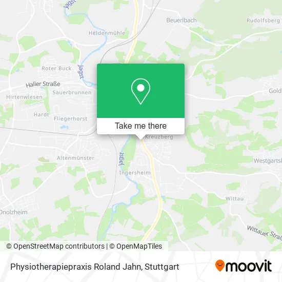 Карта Physiotherapiepraxis Roland Jahn