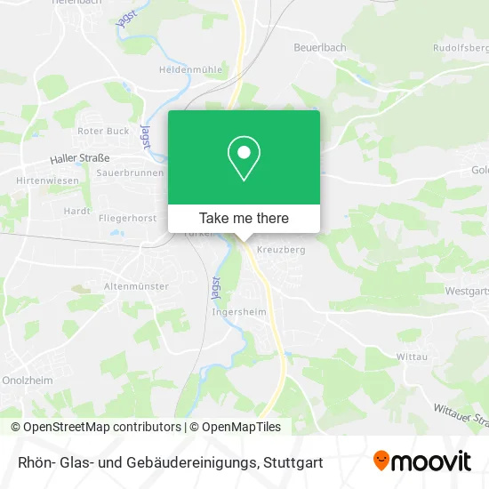 Карта Rhön- Glas- und Gebäudereinigungs