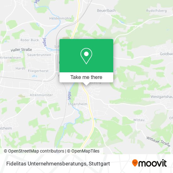 Fidelitas Unternehmensberatungs map