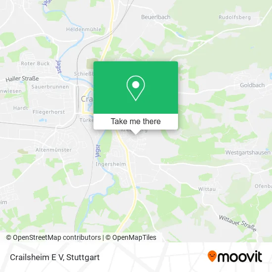 Карта Crailsheim E V