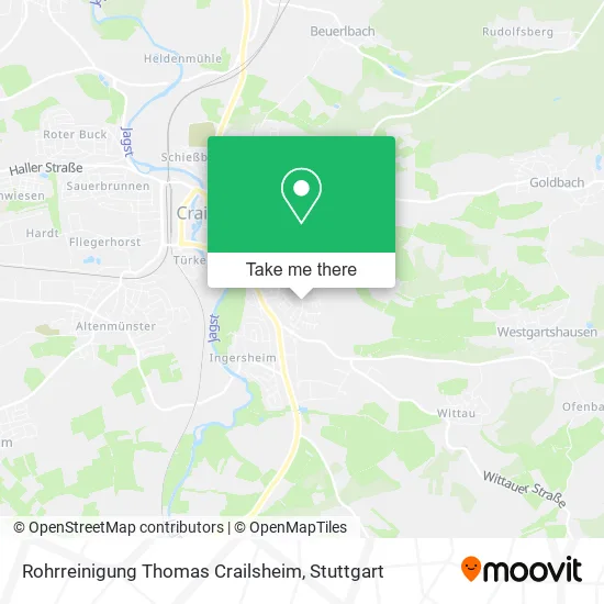 Карта Rohrreinigung Thomas Crailsheim