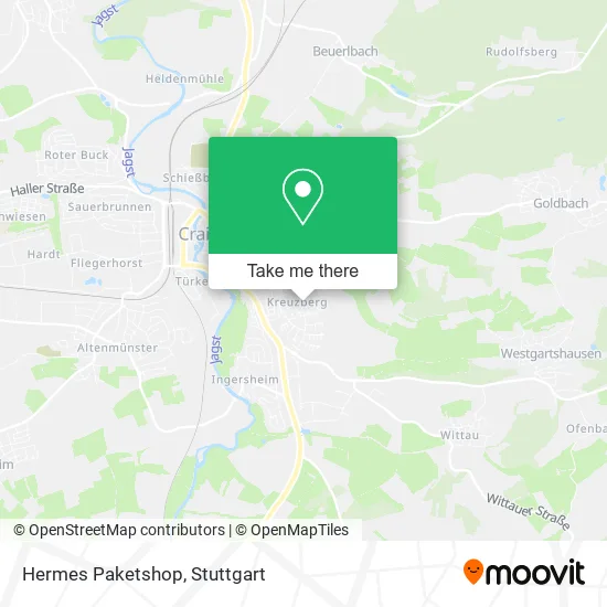 Карта Hermes Paketshop