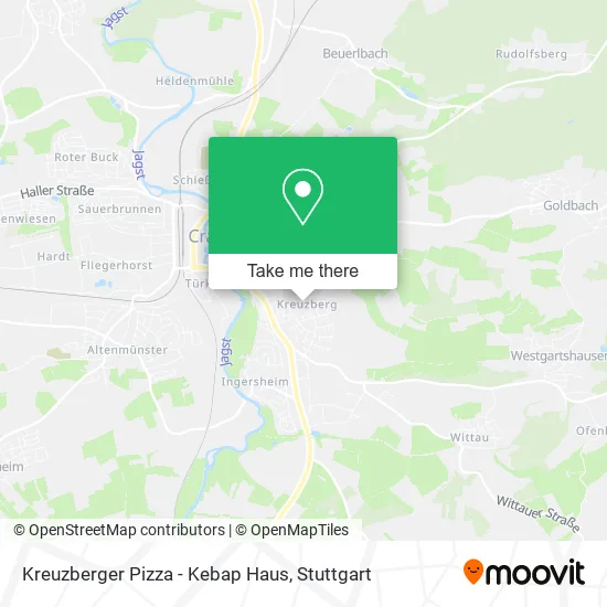 Карта Kreuzberger Pizza - Kebap Haus