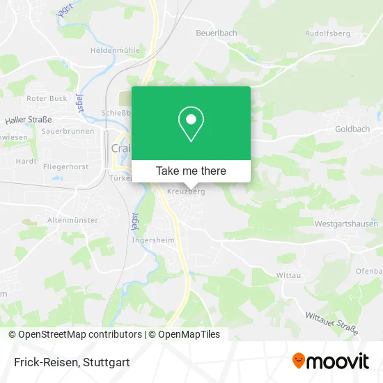 Карта Frick-Reisen