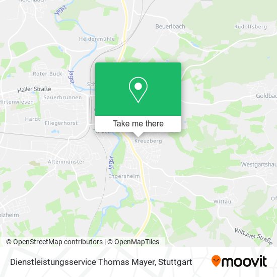 Dienstleistungsservice Thomas Mayer map