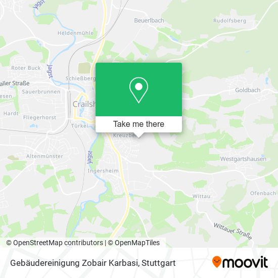 Gebäudereinigung Zobair Karbasi map
