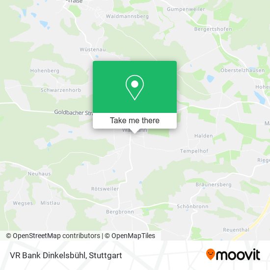 VR Bank Dinkelsbühl map