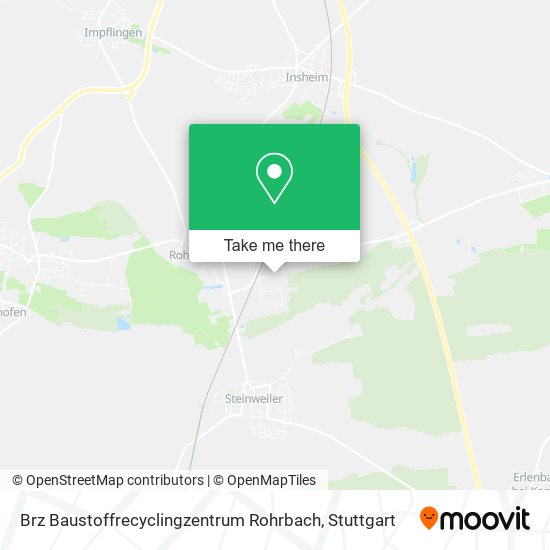 Карта Brz Baustoffrecyclingzentrum Rohrbach