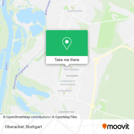 Oberacker map