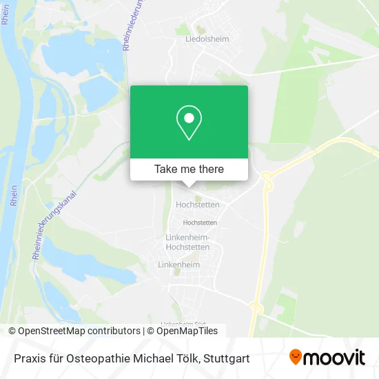Карта Praxis für Osteopathie Michael Tölk