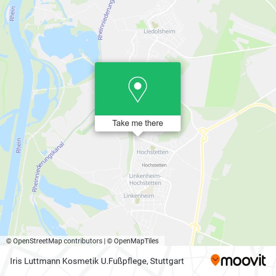 Карта Iris Luttmann Kosmetik U.Fußpflege