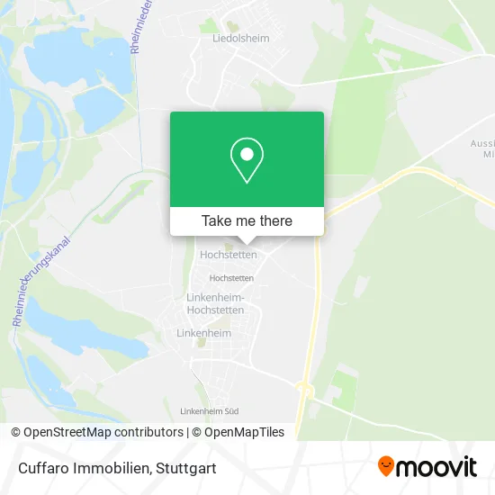 Карта Cuffaro Immobilien