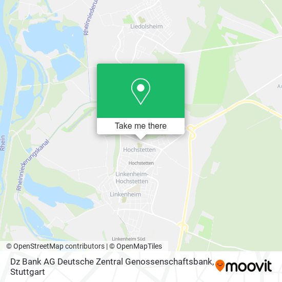 Карта Dz Bank AG Deutsche Zentral Genossenschaftsbank