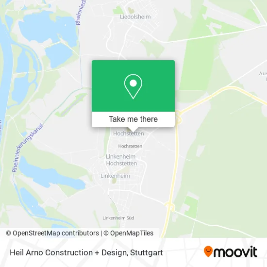 Heil Arno Construction + Design map