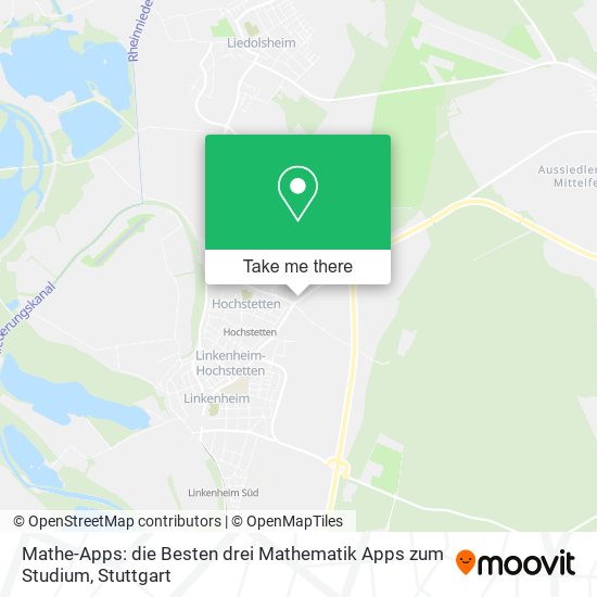 Mathe-Apps: die Besten drei Mathematik Apps zum Studium map