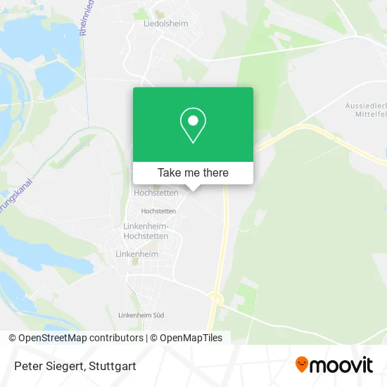 Карта Peter Siegert