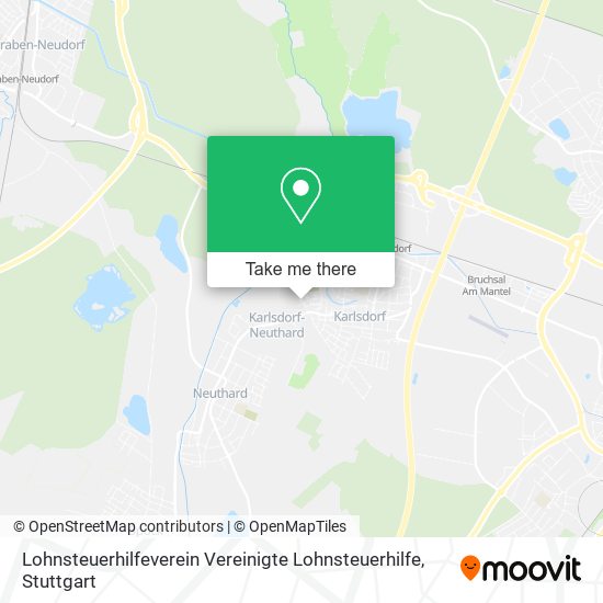 Lohnsteuerhilfeverein Vereinigte Lohnsteuerhilfe map