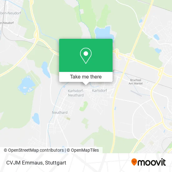 CVJM Emmaus map