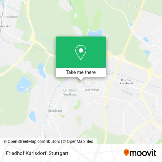 Карта Friedhof Karlsdorf