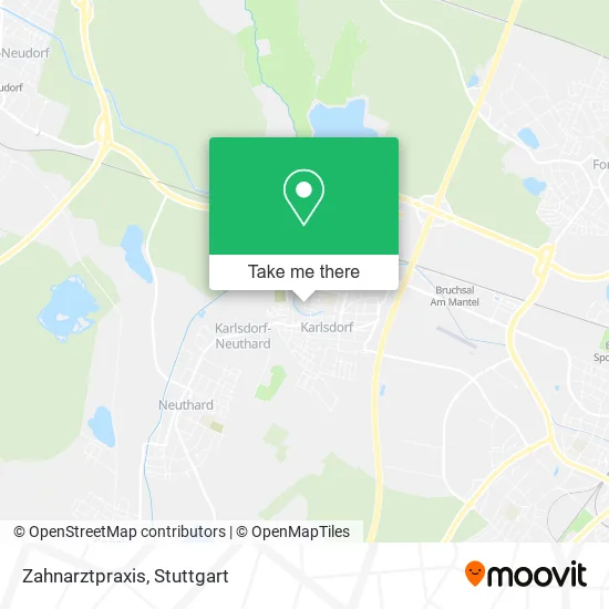 Карта Zahnarztpraxis