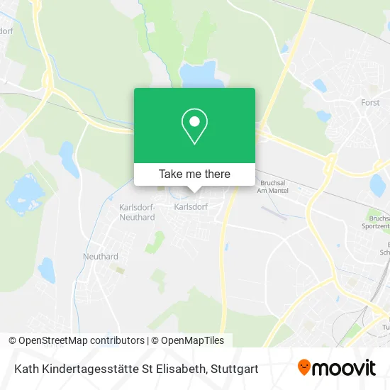 Карта Kath Kindertagesstätte St Elisabeth