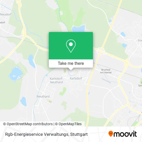 Карта Rgb-Energieservice Verwaltungs