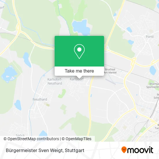 Карта Bürgermeister Sven Weigt