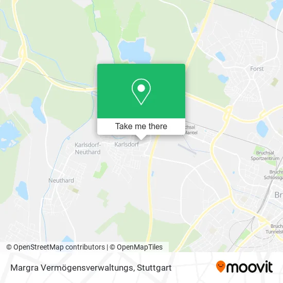 Карта Margra Vermögensverwaltungs