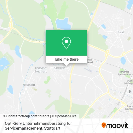 Карта Opti-Serv Unternehmensberatung für Servicemanagement