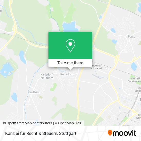 Карта Kanzlei für Recht & Steuern