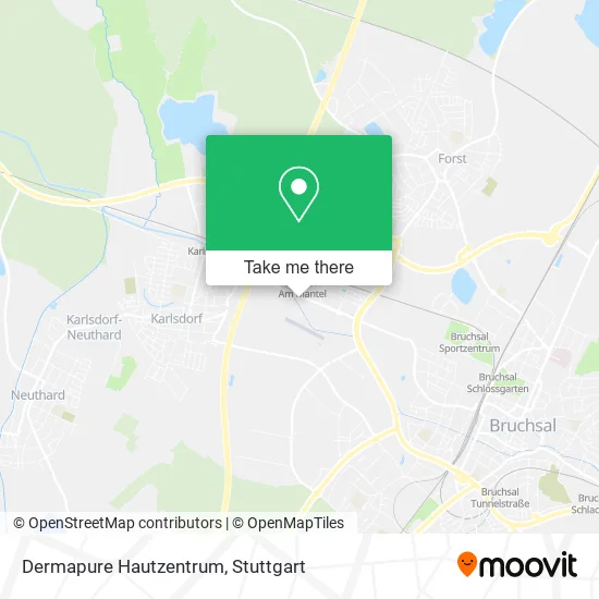 Карта Dermapure Hautzentrum