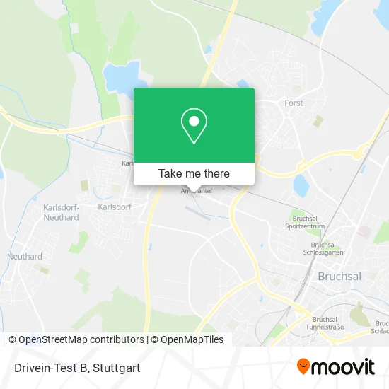Карта Drivein-Test B