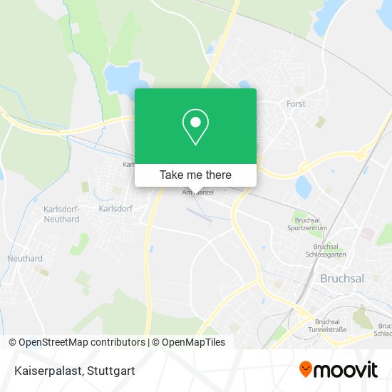 Карта Kaiserpalast