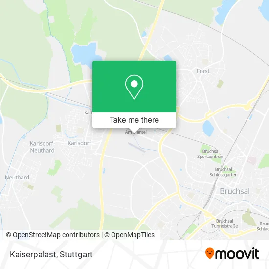 Карта Kaiserpalast