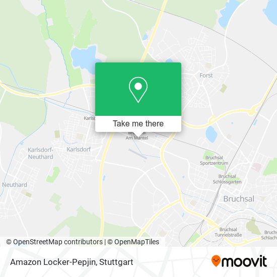 Amazon Locker-Pepjin map
