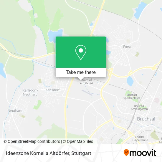 Карта Ideenzone Kornelia Altdörfer