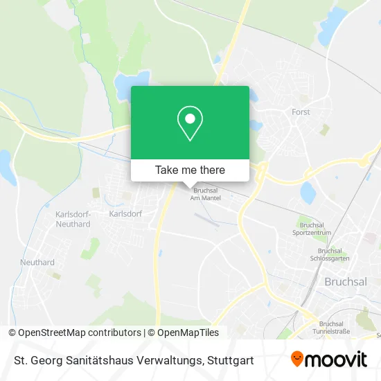 Карта St. Georg Sanitätshaus Verwaltungs