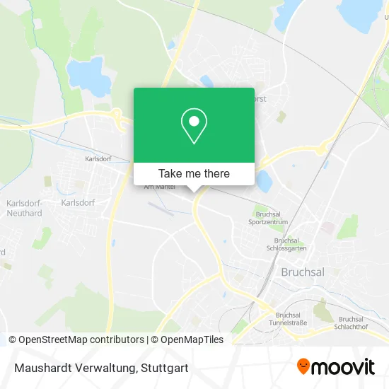 Карта Maushardt Verwaltung