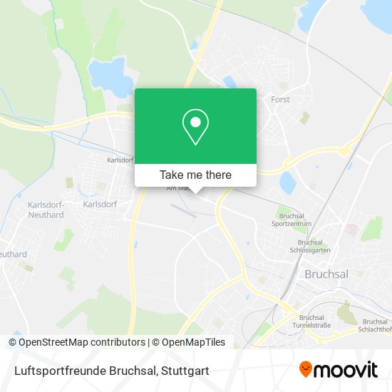 Luftsportfreunde Bruchsal map