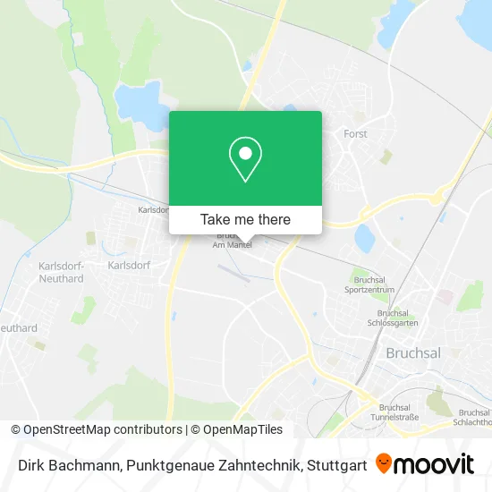 Карта Dirk Bachmann, Punktgenaue Zahntechnik